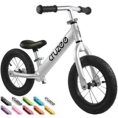 Cruzee UltraLite Air Balance Bike (Silver)