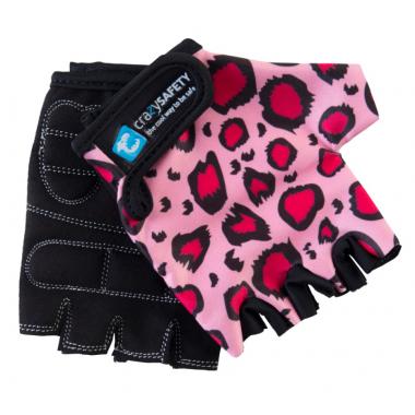 Перчатки Pink Leopard (розовый леопард) Crazy Safety