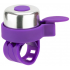 Звонок на беговел-велосипед-самокат JETCAT Purple (на силиконовом ремешке)